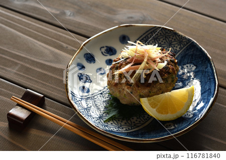 餃子のタネのハンバーグ 116781840