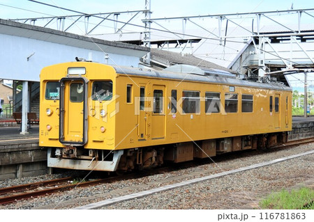 【JR西日本】123系（小野田線：小野田駅） 116781863