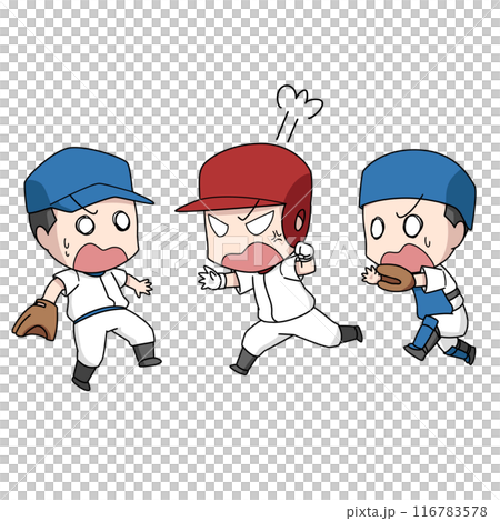 棒球爭吵/男孩的插圖 棒球爭吵/男孩的插圖 116783578