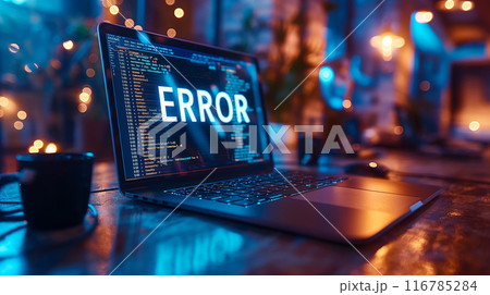 エラーになるノートパソコン エラーになるノートパソコン 116785284