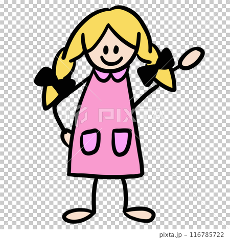 Hand drawn a girl for cartoon, character, comic, sticker, tattoo, people, lifestyle, students, back to school, happy emoji, branding, decoration, cute patch, shirt print, standee, toy, doll, greeting Hand drawn a girl for cartoon, character, comic, sticker, tattoo, people, lifestyle, students, back to school, happy emoji, branding, decoration, cute patch, shirt print, standee, toy, doll, greeting 116785722