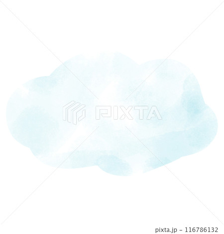 Cloud watercolor clip art icon, weather icon. Cloud watercolor clip art icon, weather icon. 116786132