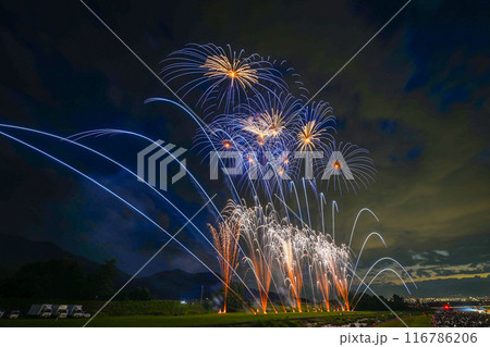 夜空に咲く花火 116786206