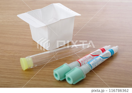 健康診断で使用する検査キット 116786362