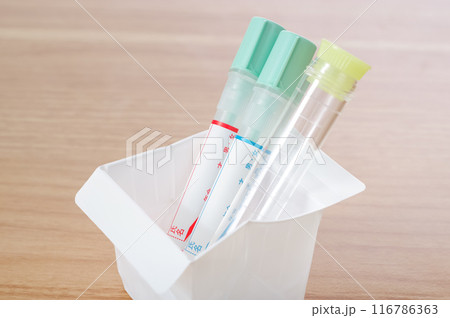 健康診断で使用する検査キット 116786363