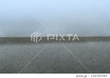 和紙によるボーダーライン表現【背景素材】 116787443