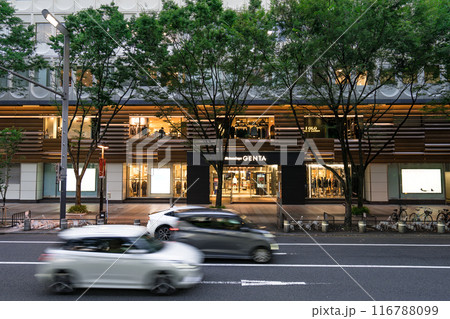 名古屋市中区栄 久屋大通 GENTA 松坂屋名古屋店 夕景 名古屋市中区栄 久屋大通 GENTA 松坂屋名古屋店 夕景 116788099
