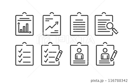 Report Icons Report Icons 116788342