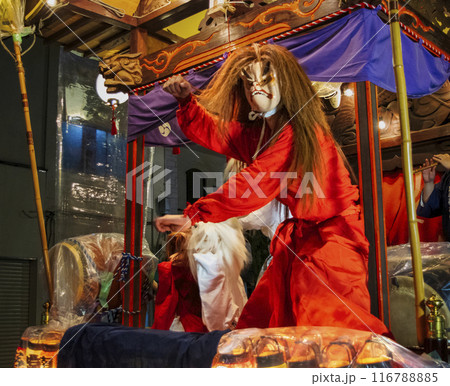 東京都 八王子まつり 山車辻合わせ 居囃子・天狐の舞 関東屈指の山車祭り 東京都 八王子まつり 山車辻合わせ 居囃子・天狐の舞 関東屈指の山車祭り 116788885