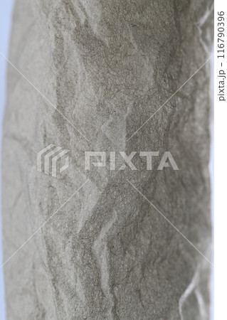 和紙による石柱イメージの背景素材 116790396