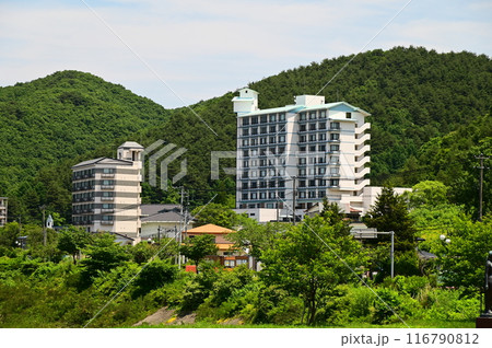 ダム湖100選御所湖 と繋温泉 ダム湖100選御所湖 と繋温泉 116790812
