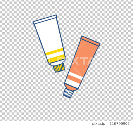 藥膏插畫集 藥膏插畫素材 116790905