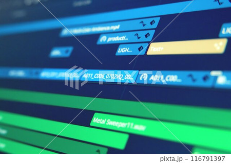 動画制作と編集ソフト 116791397