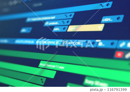 動画制作と編集ソフト 116791399