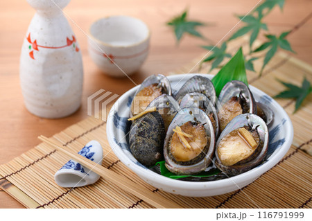 とこぶし( 流れ子 )の煮物 ( アワビよりも身が柔らかくぷりぷり食感 ) とこぶし( 流れ子 )の煮物 ( アワビよりも身が柔らかくぷりぷり食感 ) 116791999