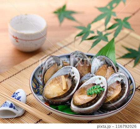 とこぶし（ 流れ子 ）の煮物 ( アワビよりも身が柔らかくぷりぷり食感 ) 116792026