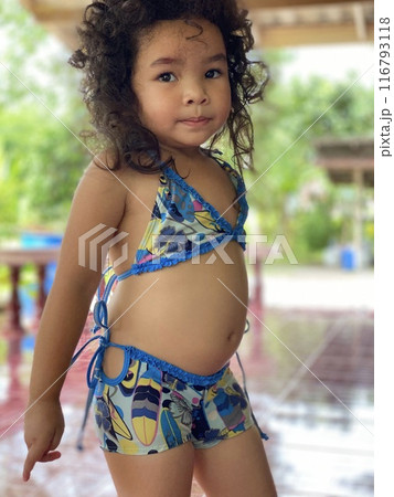 portrait of a beautiful girl in bikini portrait of a beautiful girl in bikini 116793118