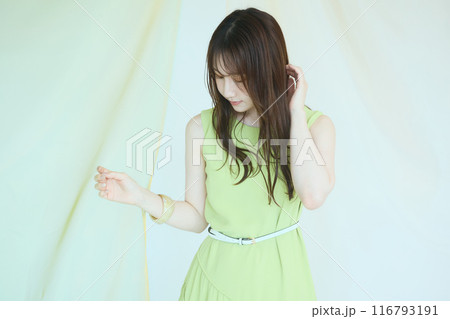 夏の女性ポートレート 夏の女性ポートレート 116793191