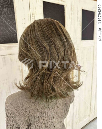 アラ50th インナーハイライト　白髪染め！ 116794269