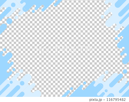 向右上升的淺藍色波浪線框 116795482