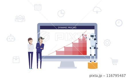 AIを活用したダイナミックプライシングによる価格の適正化 116795487