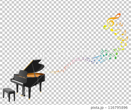 鋼琴演奏聲音 116795896