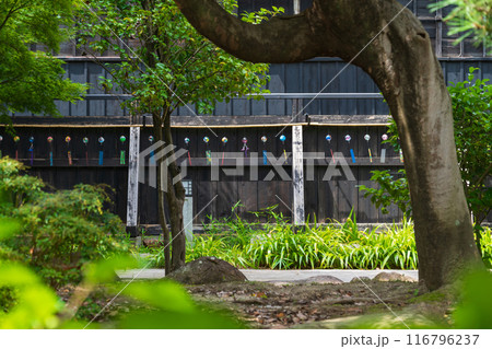 夏の半六庭園、風鈴かざり〈愛知県半田市〉 116796237