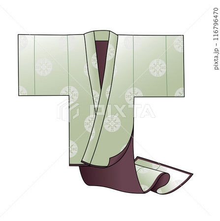 装束 下襲の裾 続裾 装束 下襲の裾 続裾 116796470