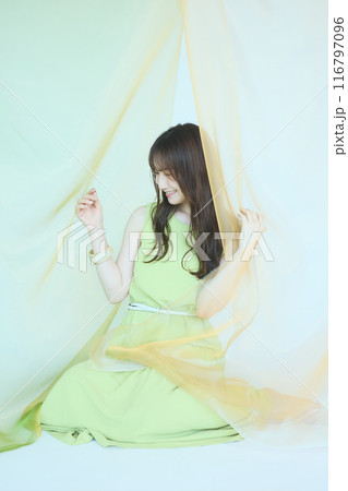 夏の女性ポートレート 夏の女性ポートレート 116797096
