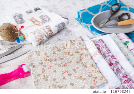 手芸用品と生地 手芸用品と生地 116798245