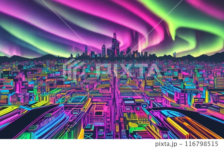 カラフル背景　116 116798515