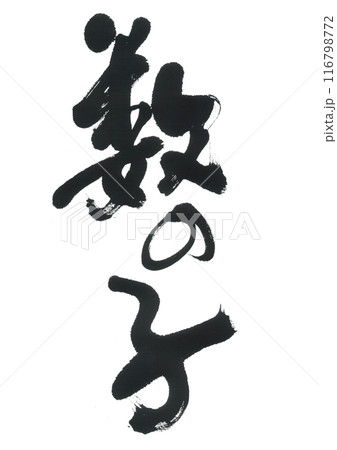 筆文字　数の子 116798772
