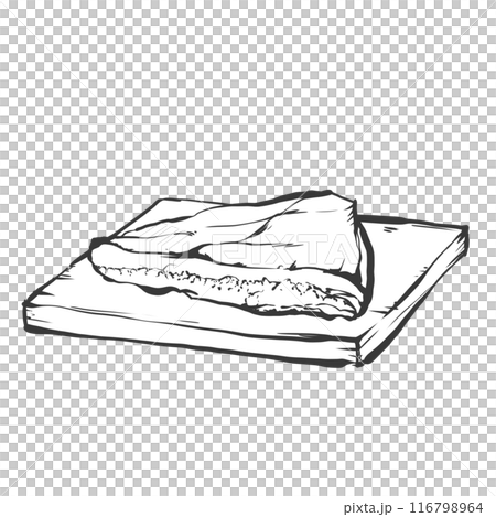 Tontoro 大塊肉手寫畫筆繪畫風格插畫 116798964