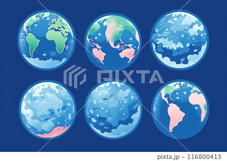 International day ozone layer. Global warming. Destruction of ozone layers on planet Earth. 116800413