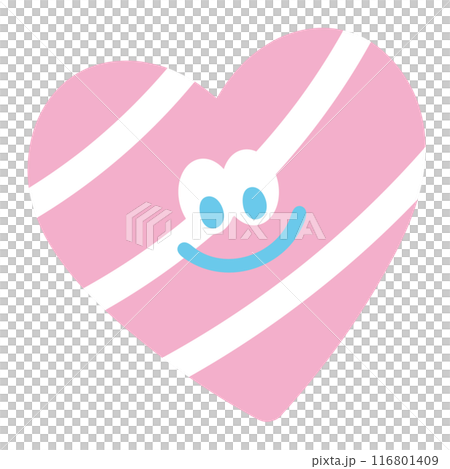 Happy heart png, transparent background for Valentine, campaign badges, love sign, symbol, shirt print, cute patch, brooch, icon, sticker, girly stuff, cartoon, character, happy emoji, summer, couple 116801409