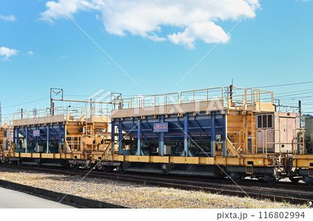 東海道新幹線　砕石運搬散布車　BD 116802994
