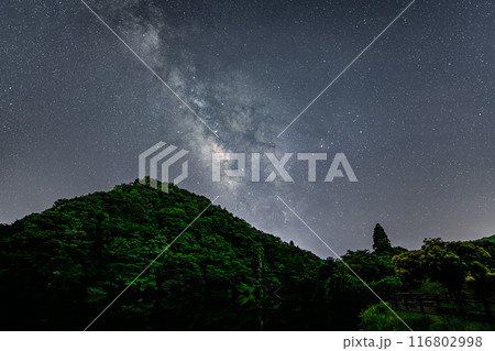 亀山湖の星空,天の川とさそり座/千葉県 亀山湖の星空,天の川とさそり座/千葉県 116802998