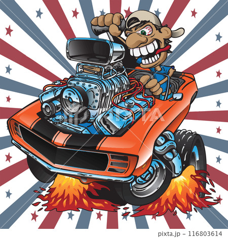 Muscle Car 116803614