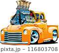 Pickup Truck Cartoon 116803708
