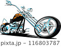 Chopper Motorcycle 116803787
