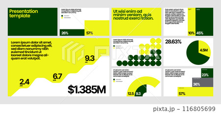 Elements of infographics on a white background. 116805699