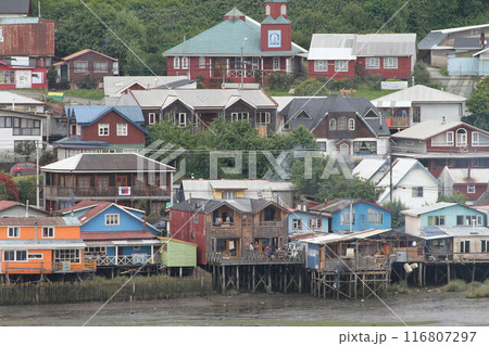 Castro on Chiloe Island, Chile Castro on Chiloe Island, Chile 116807297