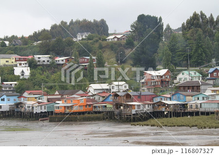 Castro on Chiloe Island, Chile 116807327