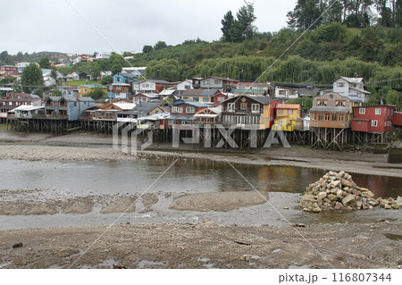 Castro on Chiloe Island, Chile Castro on Chiloe Island, Chile 116807344