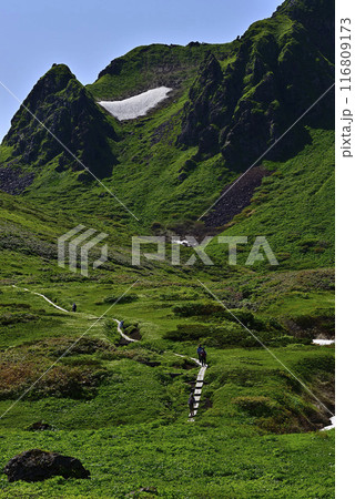秋田駒ケ岳 ムーミン谷(馬場の小路) 秋田駒ケ岳 ムーミン谷(馬場の小路) 116809173