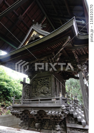 大月市:春日神社の見事な彫刻 116810370