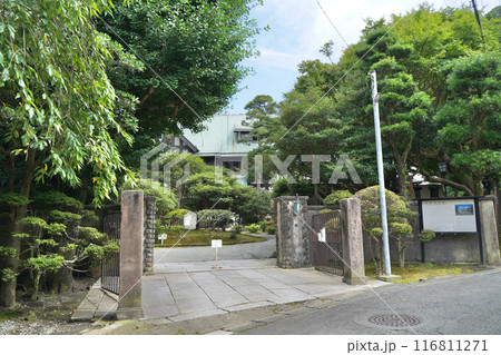 日本、神奈川県、鎌倉にある古い洋館、旧華頂宮邸きゅうかちょうのみやてい 116811271