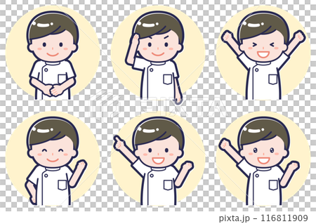 男護士01姿勢set_01 男護士01姿勢set_01 116811909