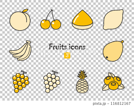 Icon Collection Fruit 03 116812167