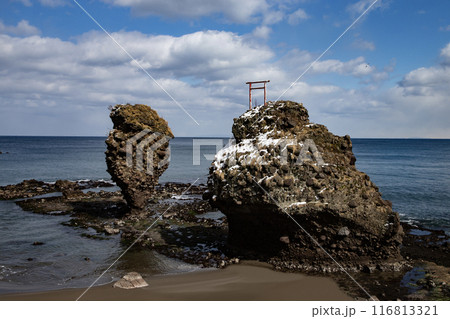 倒れないえびす岩 116813321